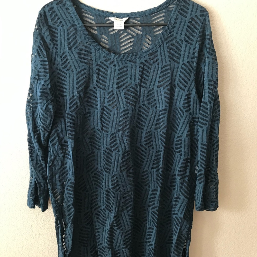 Ariat lace tunic